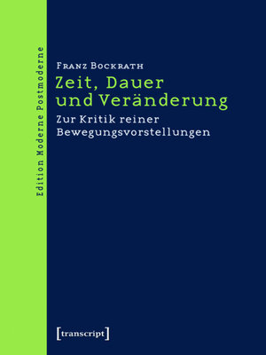 cover image of Zeit, Dauer und Veränderung